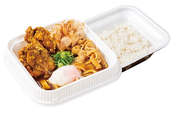 カレーからあげのカレーうどん弁当